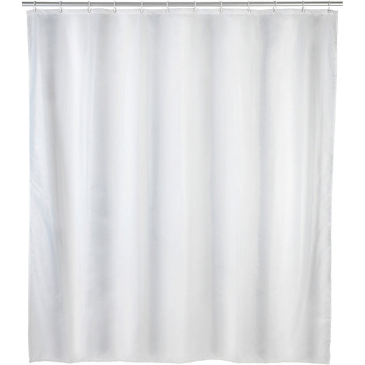 Cortina De Ducha Unicolor - Blanco - 180x200 Cm_0