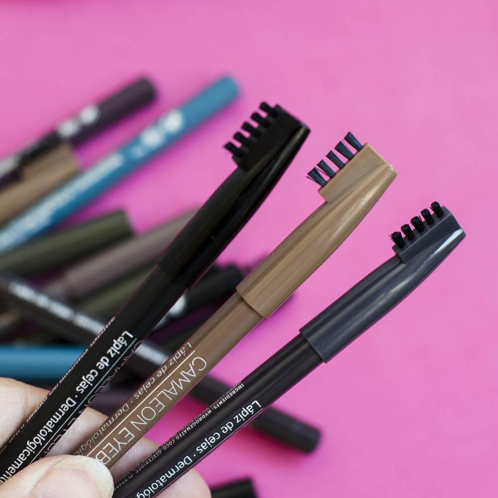 Lápiz De Cejas Negro Camaleon Cosmetics_3