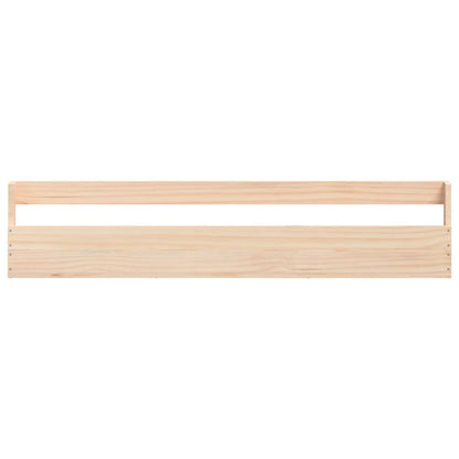 Estantes Para Zapatos De Pared 2 Uds Madera De Pino 110x9x23 Cm / Vetonek_1