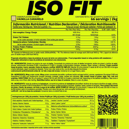 Iso Fit - 2kg - Vainilla Caramelo - Aumenta La Masa Muscular - Masmusculo_4