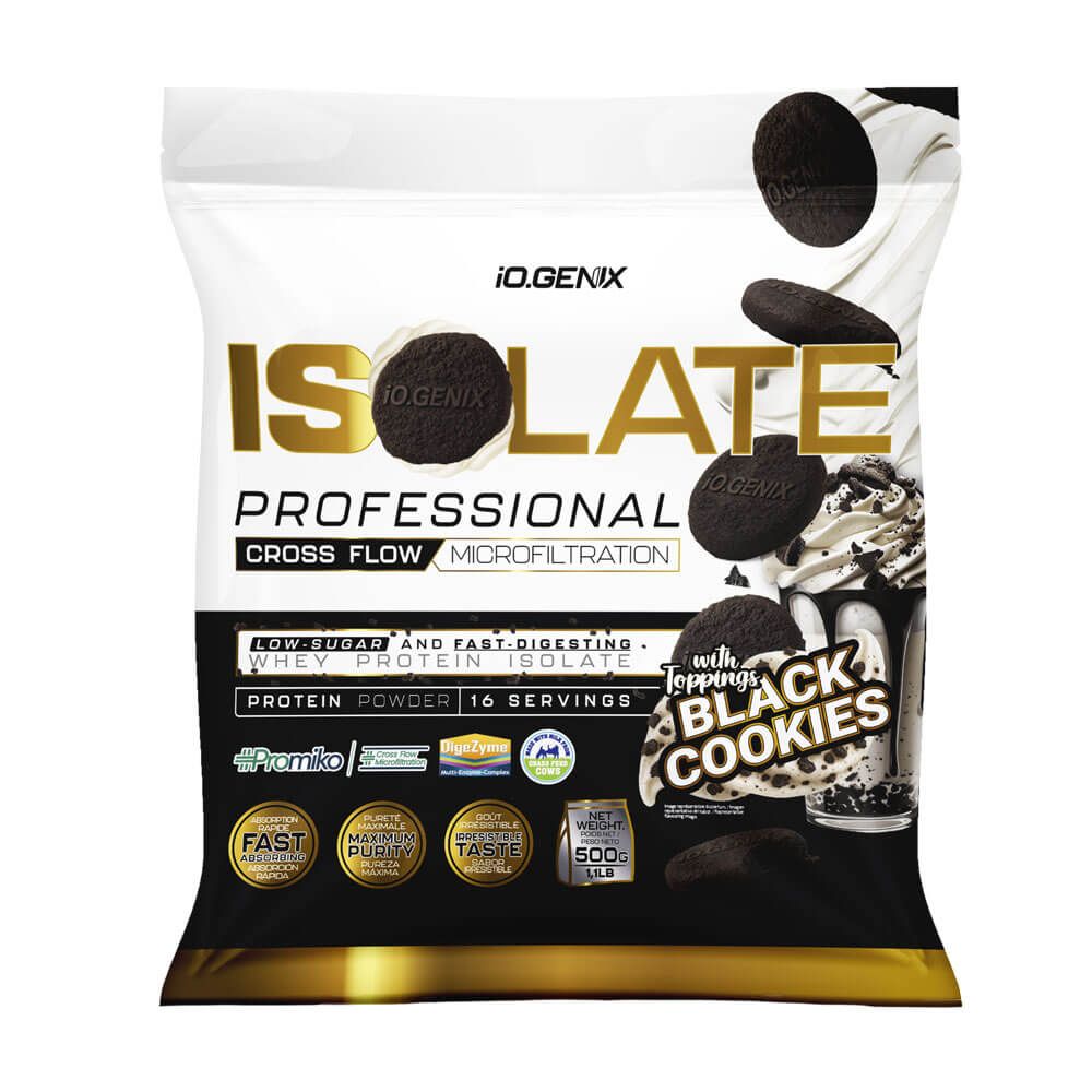 Isoluxe Cfm - 500g - Cookies & Cream - Proteína De Aislado De Suero Isolate - Io.genix_0