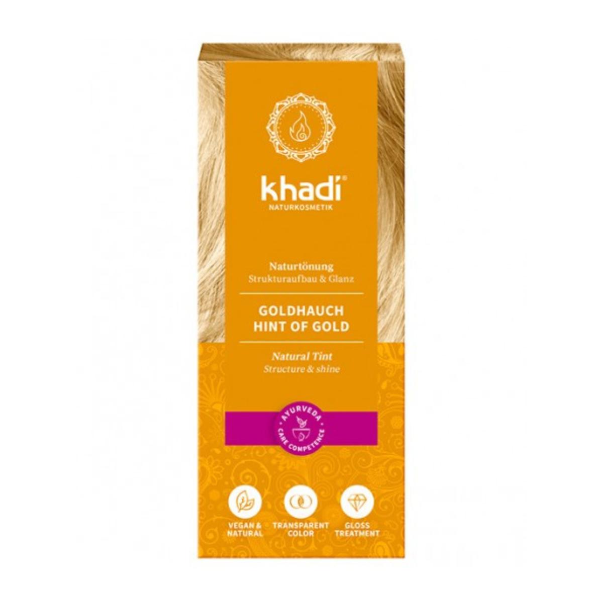 Khadi Natural Tintura Loiro Dourado 100g