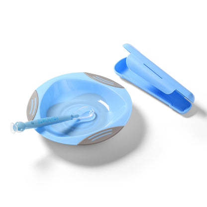 Cuchara De Silicona Con Ventosa Y Estuche (mint O Azul)_5