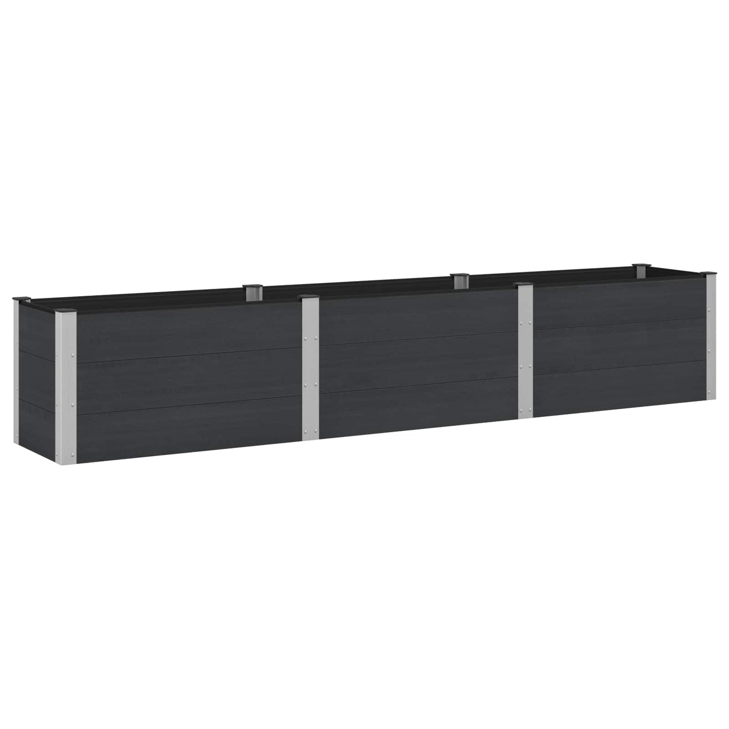 Arriate Elevado Negro 300 X 50 X 54 Cm_0