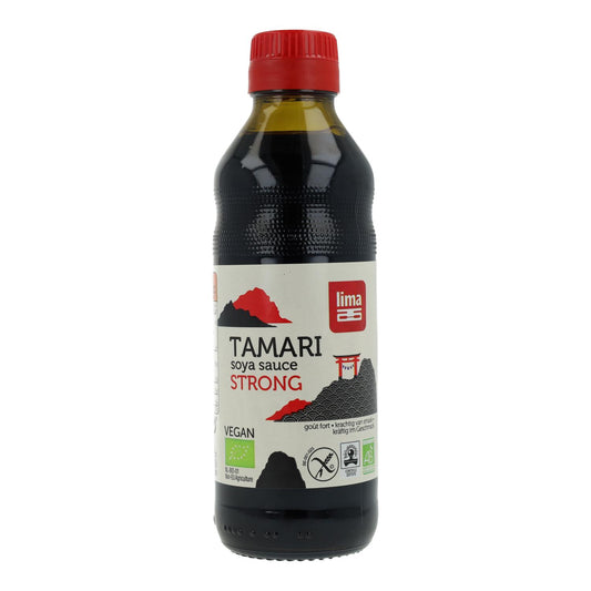 Molho de soja Tamari sabor limão forte 250ml