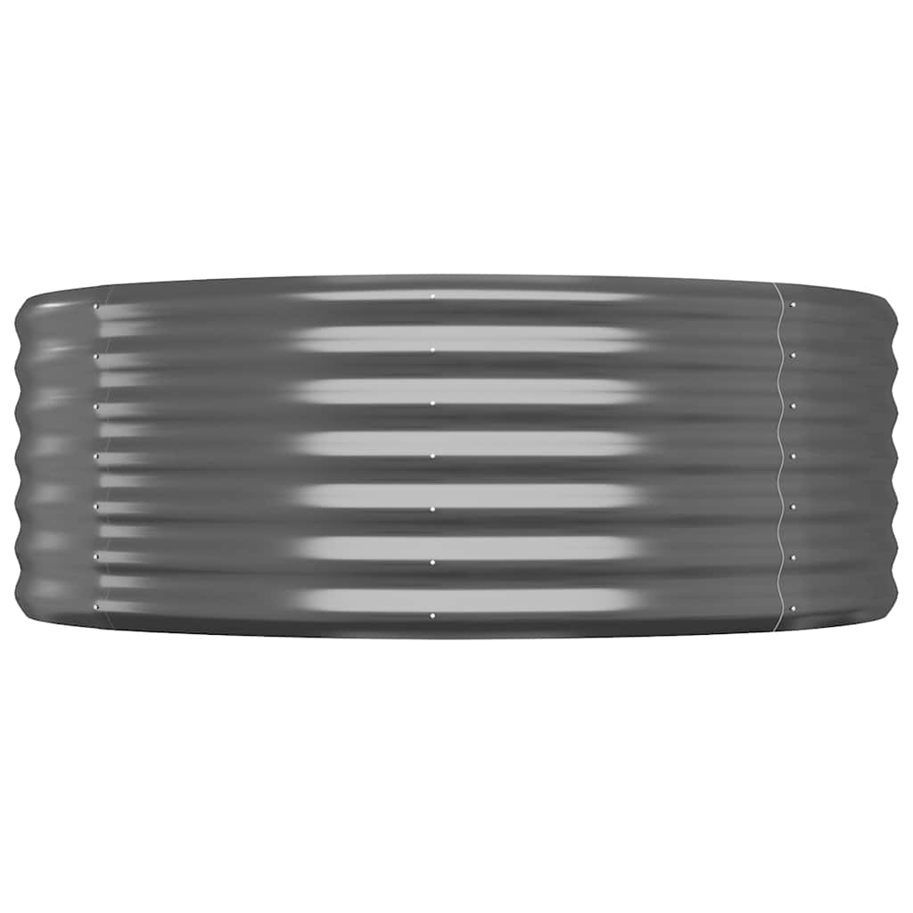 Jardinera Arriate Acero Galvanizado Antracita 175x100x36cm_3