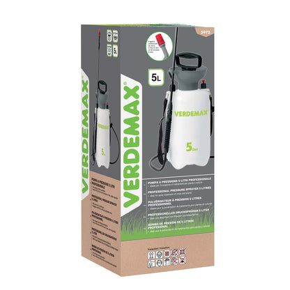 Pulverizador de pré-pressão profissional 5 l Verdemax