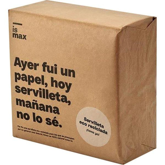 Guardanapos Ecológicos Ismax Dupla Camada, 50 Unidades