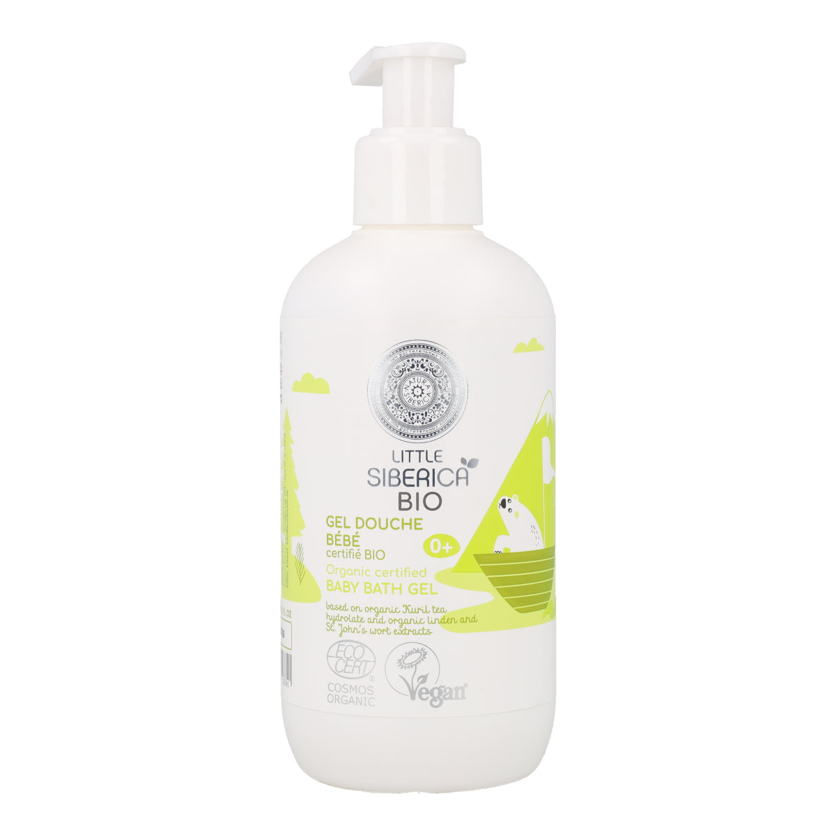 Gel de banho infantil Natura Sibérica 250 ml