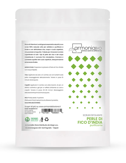 Polvo Exfoliante Perle Di Fico D’india Armoniabio 100g_1