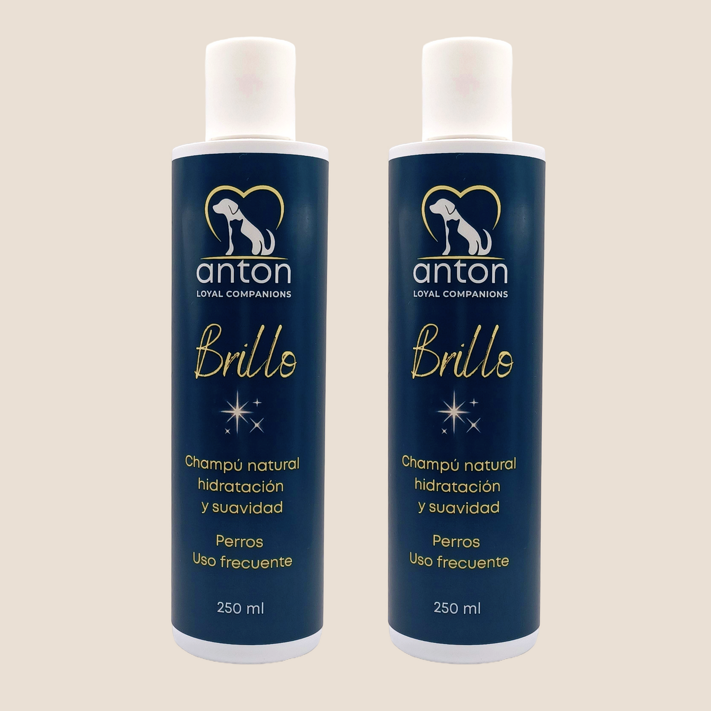Champú natural para el cuidado del pelaje de perros – Pack 2 x 250 ml_0