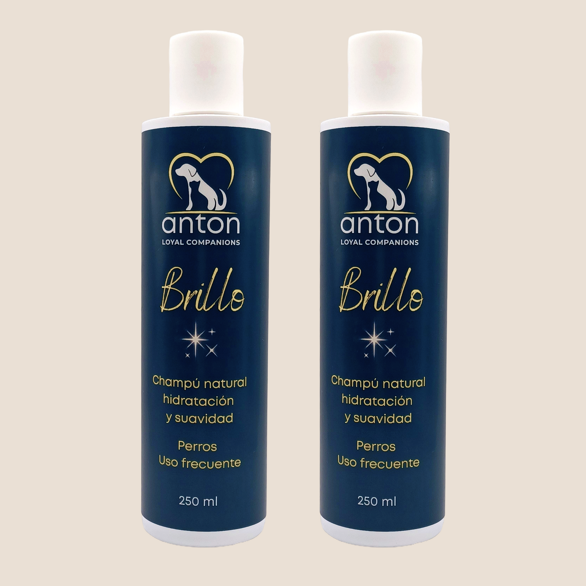 Champú natural para el cuidado del pelaje de perros – Pack 2 x 250 ml_0