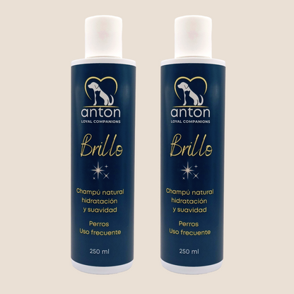 Champú natural para el cuidado del pelaje de perros – Pack 2 x 250 ml_0