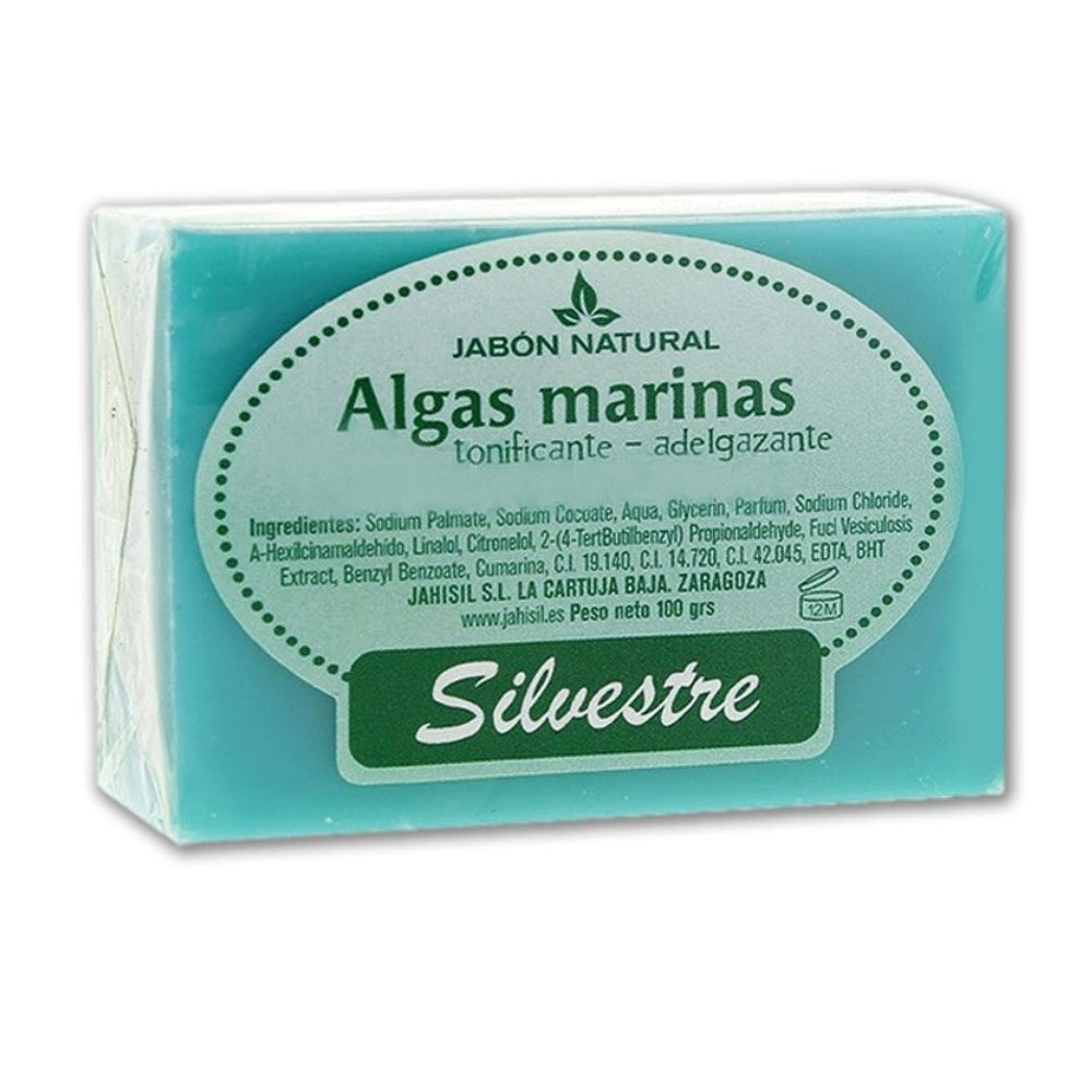 Jabón Natural Algas Marinas 100gr Silvestre_0