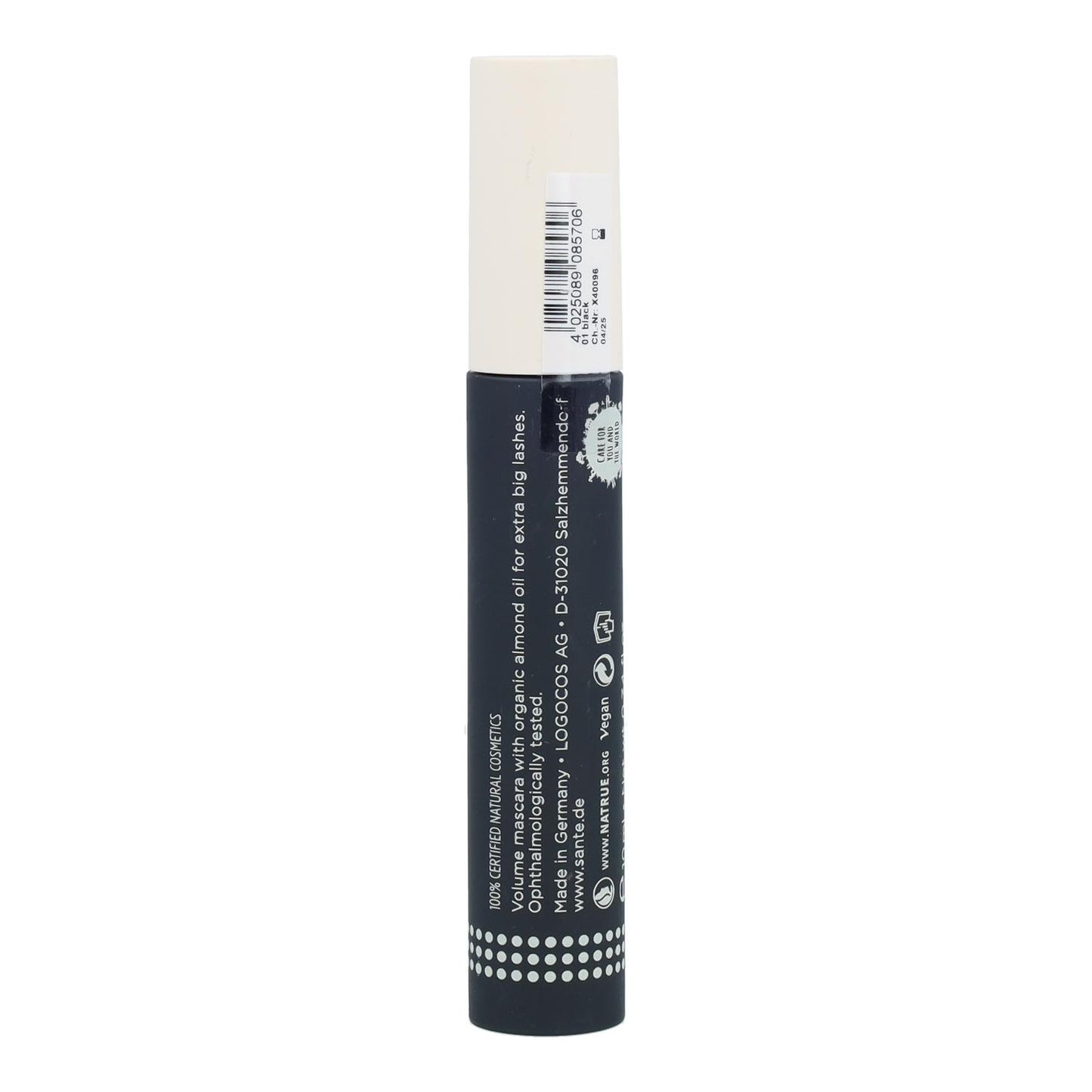 Máscara de Pestanas Grandes 01 Black Sante 10 ml