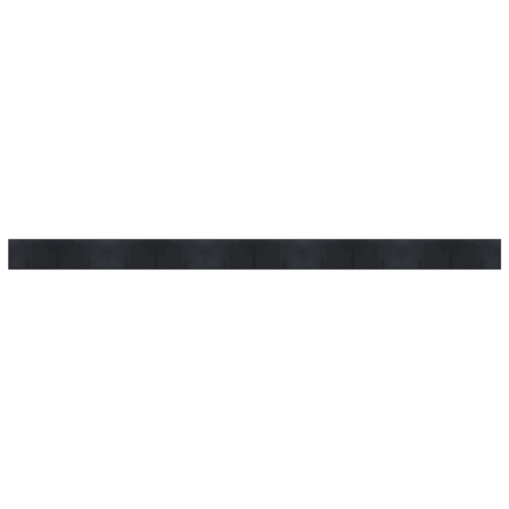 Alfombra Rectangular Bambú Negro 60x1000 Cm / Vetonek_3