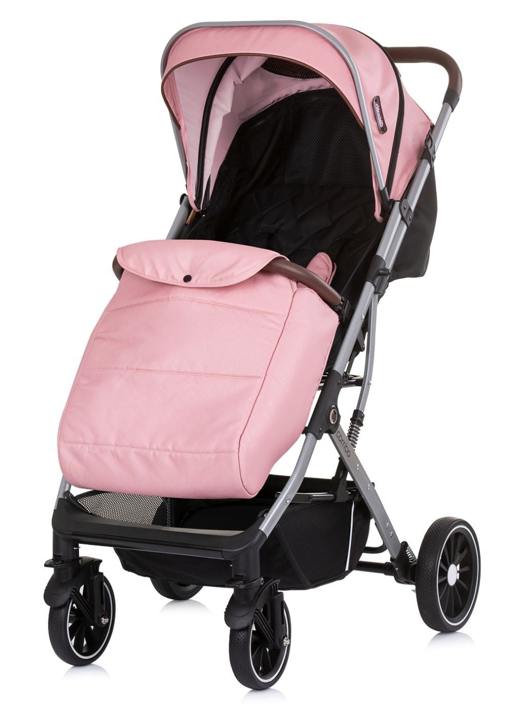 Silla De Paseo Compacta Hasta 22 Kilos Combo Flamingo_1