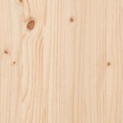 Estructura De Cama Para Niños Madera Maciza De Pino 70x140 Cm / Vetonek_4