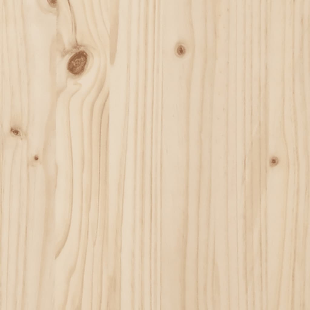 Cama Para Perros Madera Maciza De Pino 105,5x75,5x28 Cm / Vetonek_2