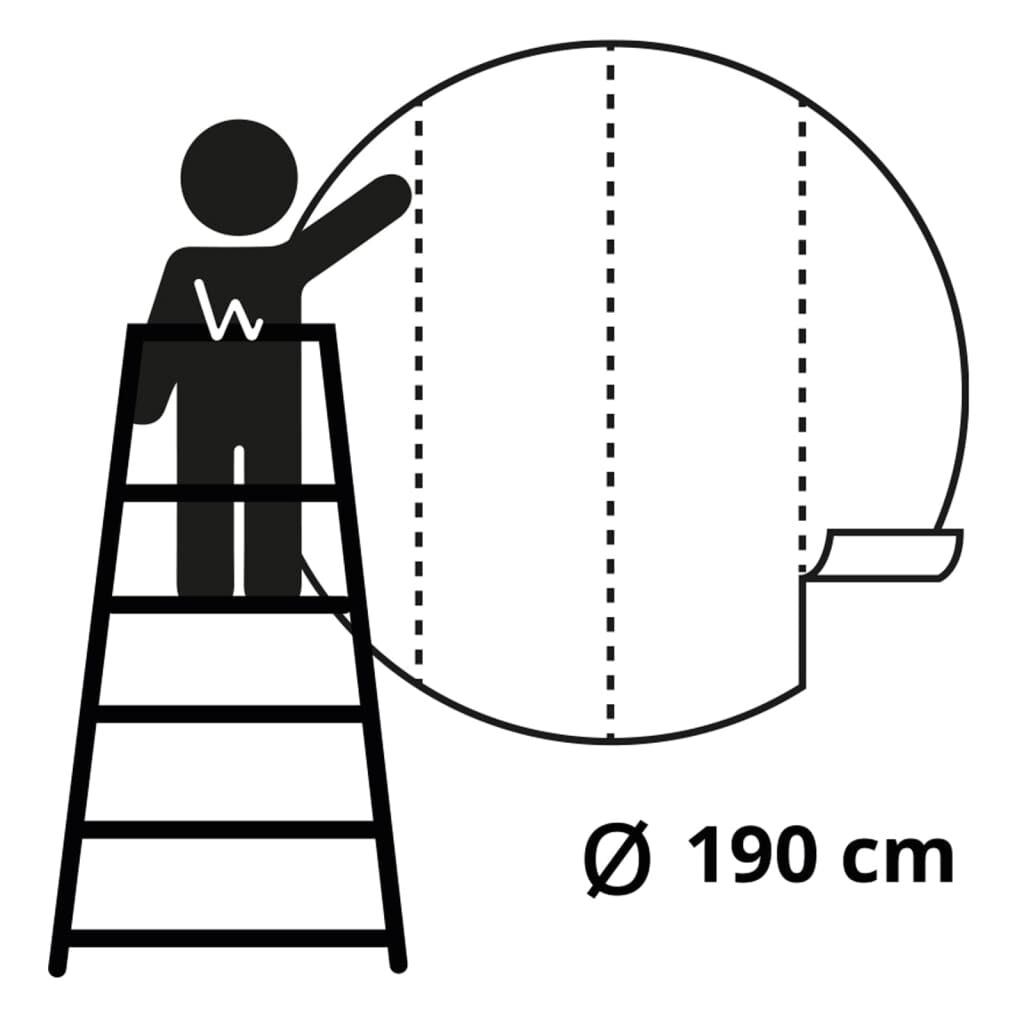 Wallart Círculo De Papel Pintado The Night Watch 190 Cm_2