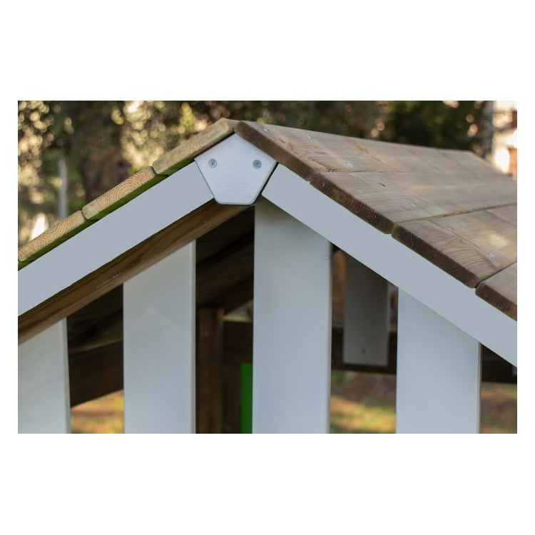 Casita De Madera Masgames Lollipop Verde Sin Suelo De Madera._5