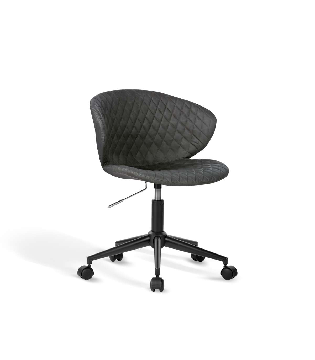 Silla Despacho Giratoria Elevable Acabado Gris Oscuro, 60m(ancho) 73/82cm(altura) 54cm(fon_2
