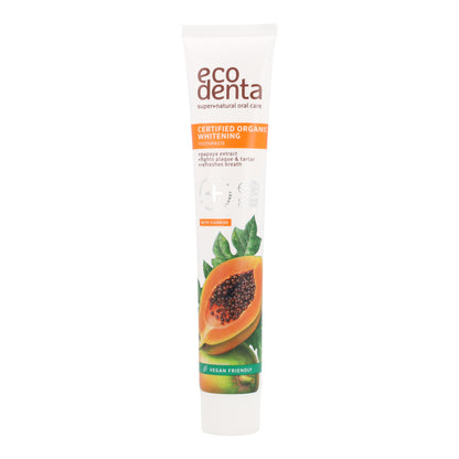 Pasta dental Blanqueadora con Extracto de Papaya Bio EcoDenta 75 ml