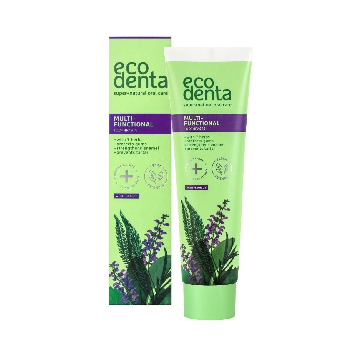 Pasta dental Multifuncional con 7 Hierbas EcoDenta 100 ml