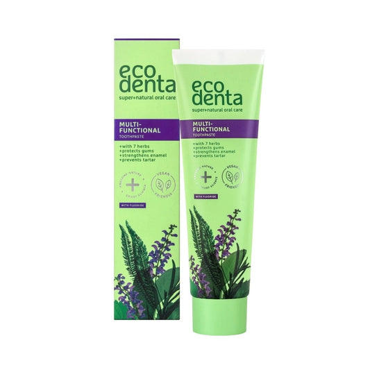 Pasta dental Multifuncional con 7 Hierbas EcoDenta 100 ml