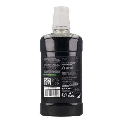 Enjuague bucal Blanqueador con Carbón Activo EcoDenta 500 ml