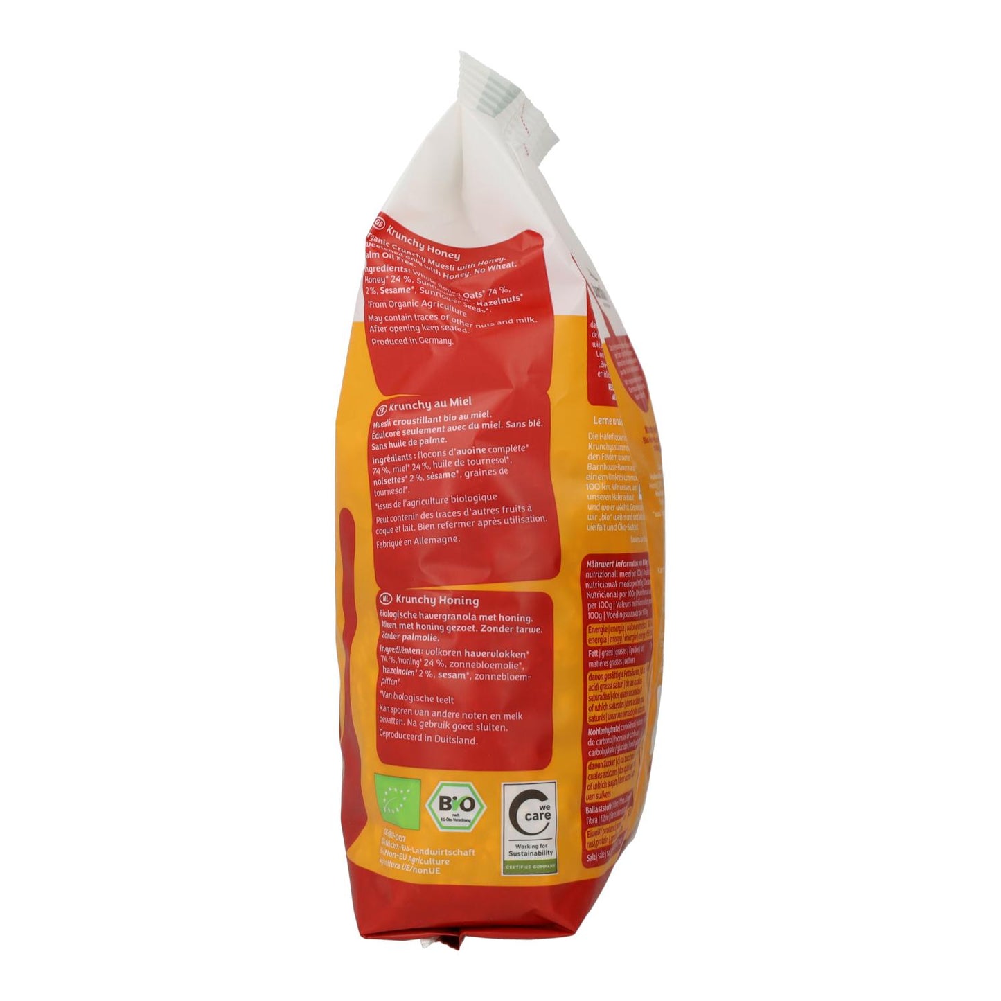 Muesli Crocante com Mel BIO Barnhouse 600 gr