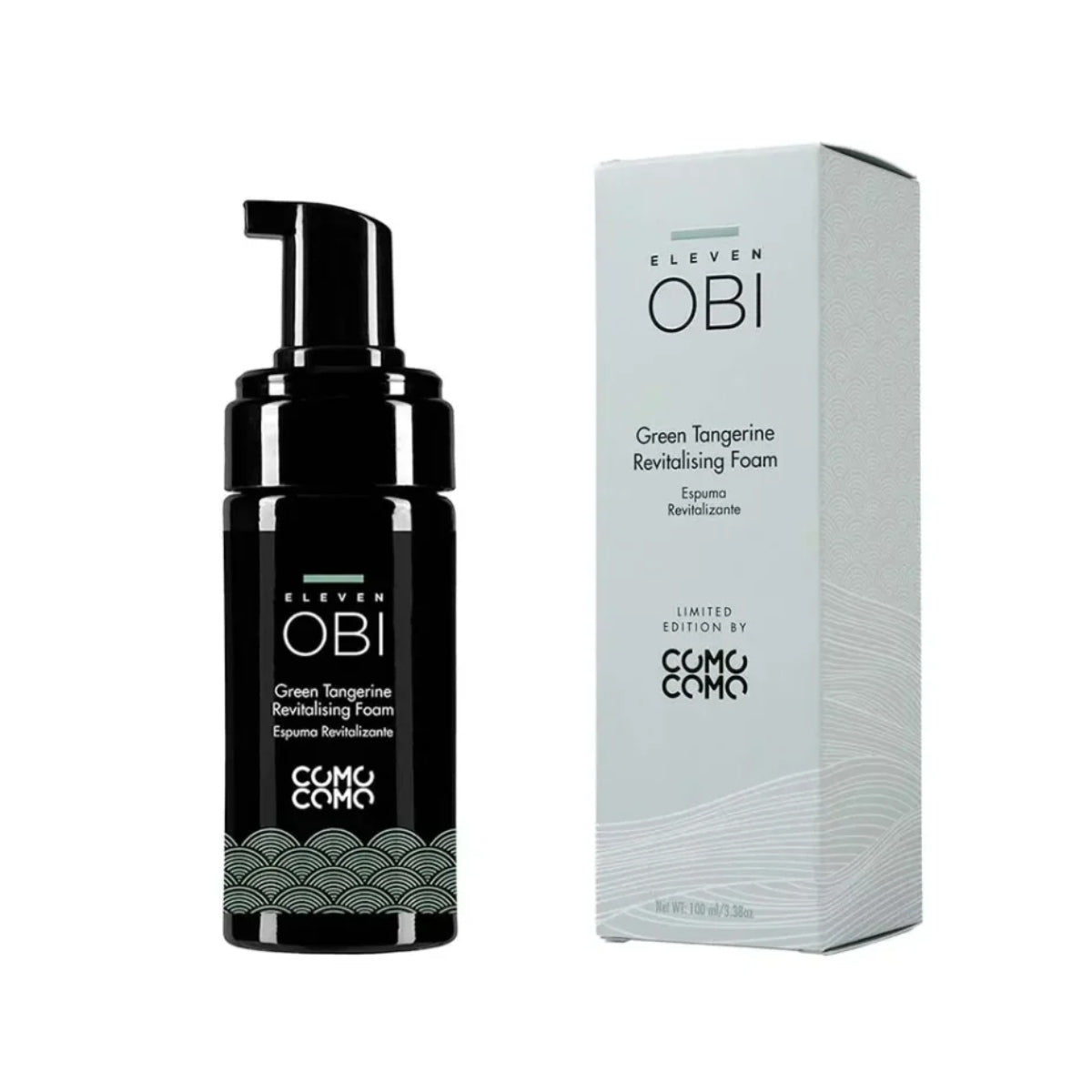 Espuma Revitalizante de Tangerina Verde, Eleven Obi, 100ml