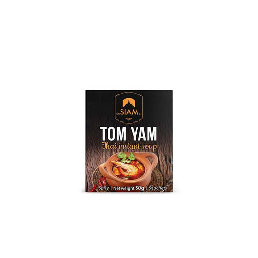 Sopa instantânea de Tom Yam (5 saquetas individuais) Desiam 50g