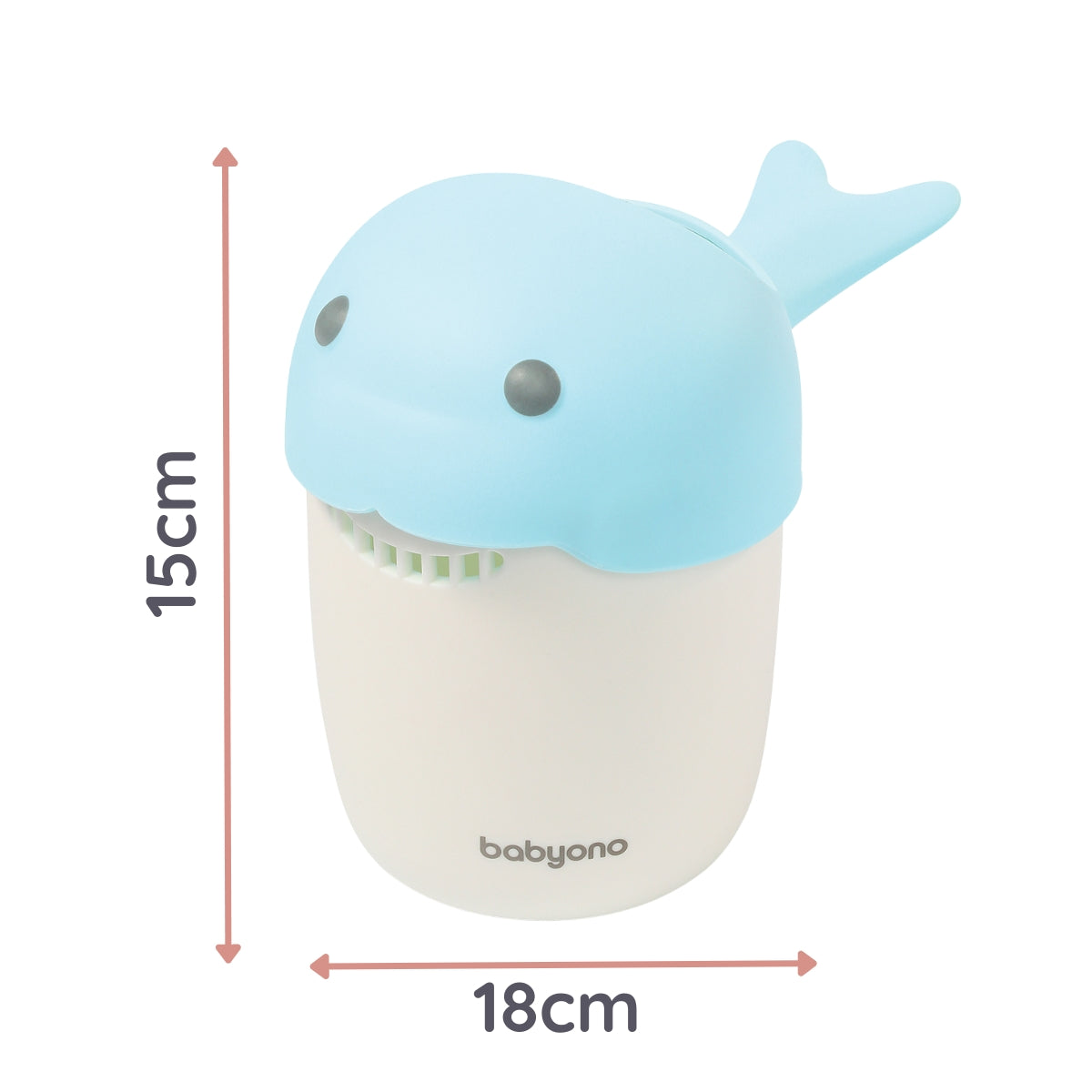 Jarra Del Baño Para Bebés Ballena Blue_1