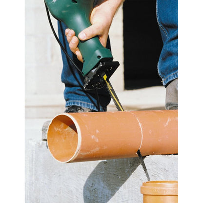 Embalagem de 2 lâminas de serra sabre bimetálicas de corte bruto, comprimento do dente 210 mm