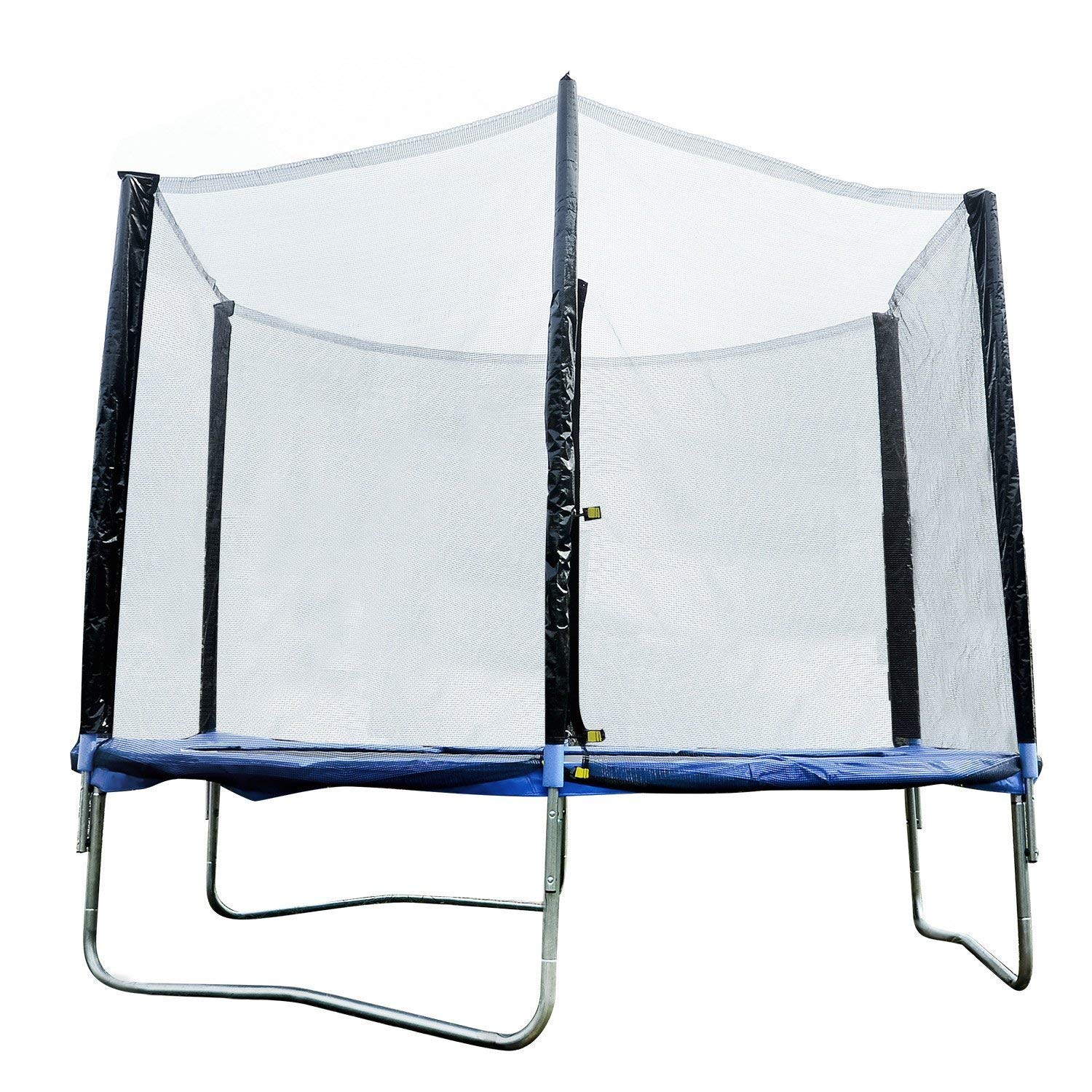 Homcom Cama Elástica Ø244cm + Red De Seguridad Set Trampolín Jardín Máx. 100kg_0
