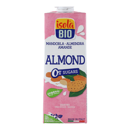 Bebida de Almendras Sin Azúcar Bio Isola Bio 1 L