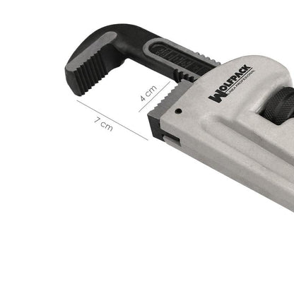 Llave Stillson Heavy Duty Aluminio 12 Llave Para Tubos, Llave Plomeria, Llave Para Tuberias, Llave Grifa._2