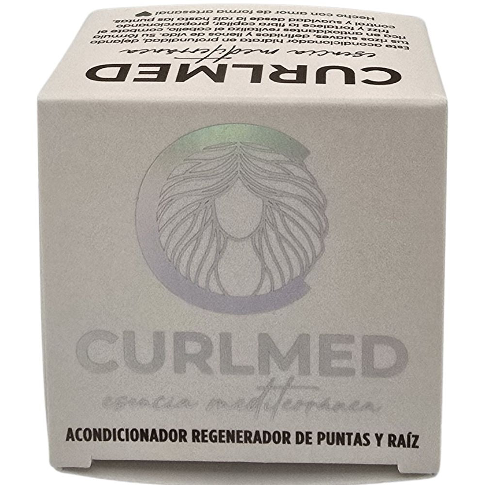 Curlmed Acondicionador Sólido Regenerador Puntas Y Raíz Té Matcha 80g_3
