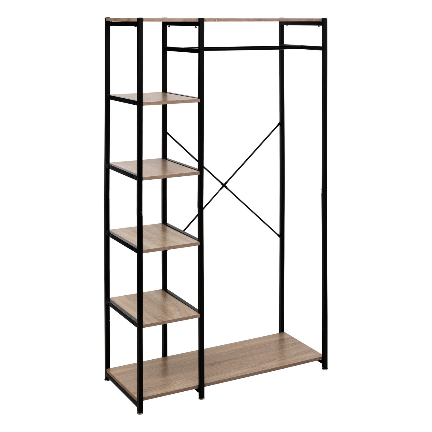 Well Home - Armario + 5 Estantes 100x40x170_0