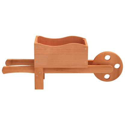 Jardineras Forma De Carretilla 2 Uds Madera Abeto 47x15x19 Cm_4