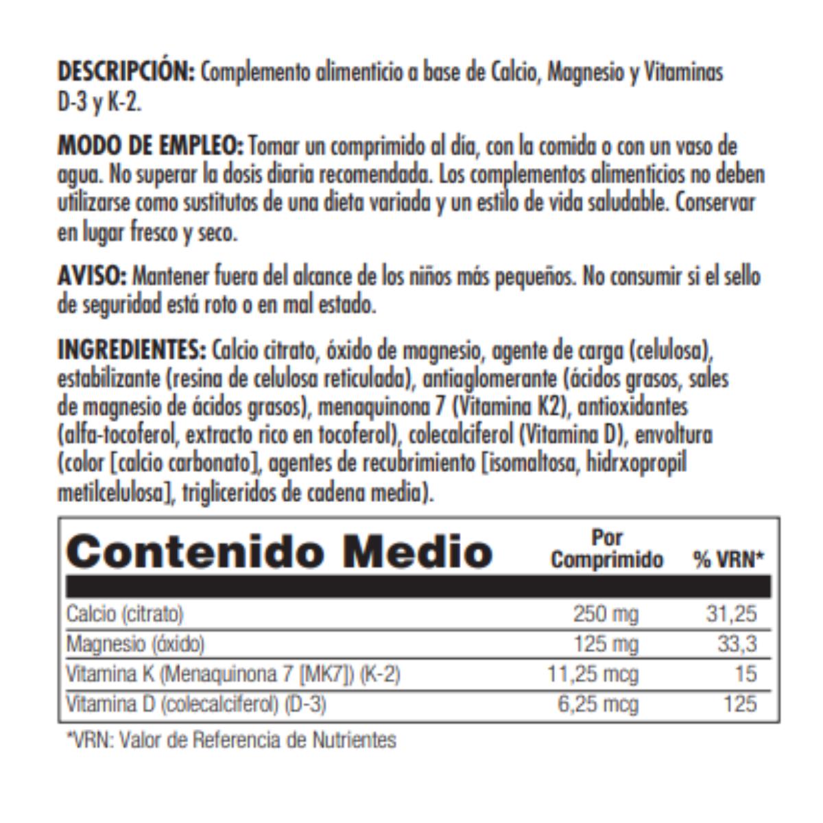 Ultra Cal Citrato Kal 120 comprimidos