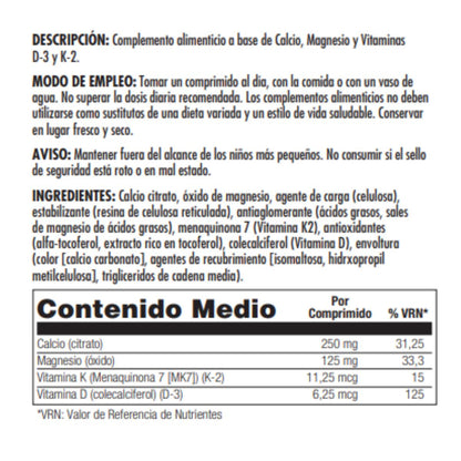 Ultra Cal Citrato Kal 120 comprimidos