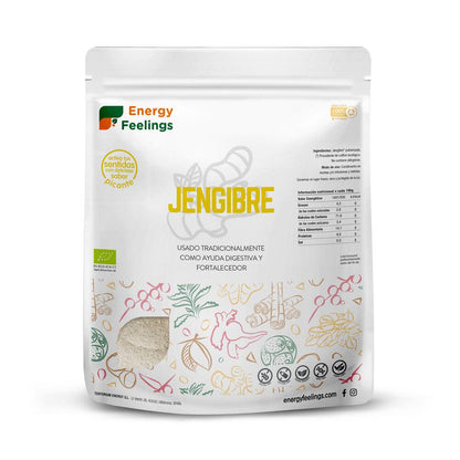 Gengibre em pó orgânico Energy Feelings 1 kg