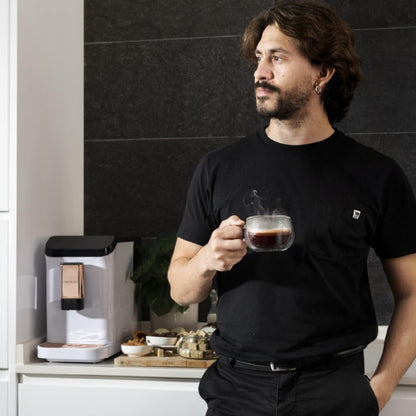Cecotec Cafetera Superautomática Cremmaet Macchia White Rose. 1350 W, Thermoblock, Bomba De Presión De 19bars, Sistema Plug&play, Depósito De Café_4
