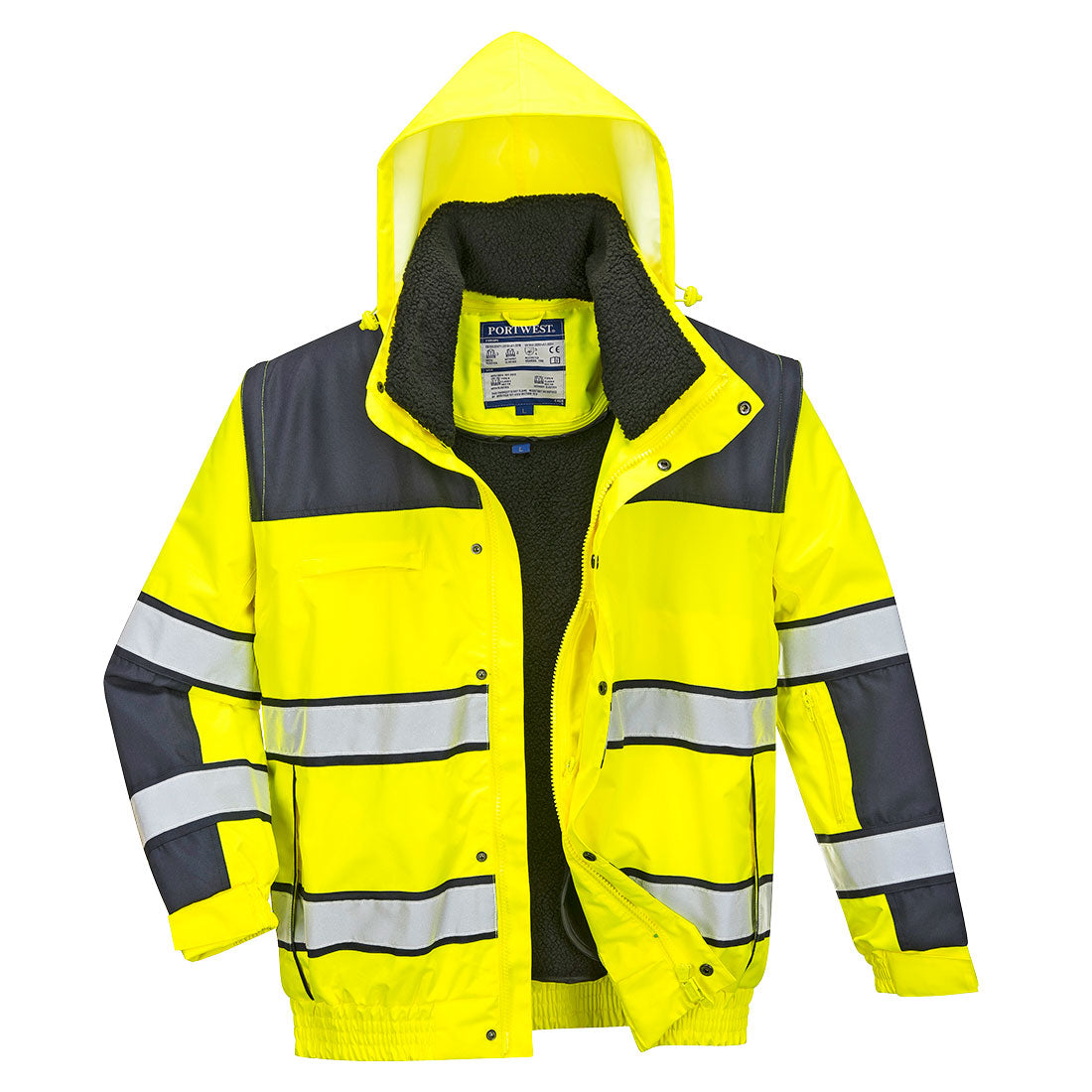 Cazadora Classic De Alta Visibilidad - Protección Y Estilo / Xl / Amarillo-marino_0