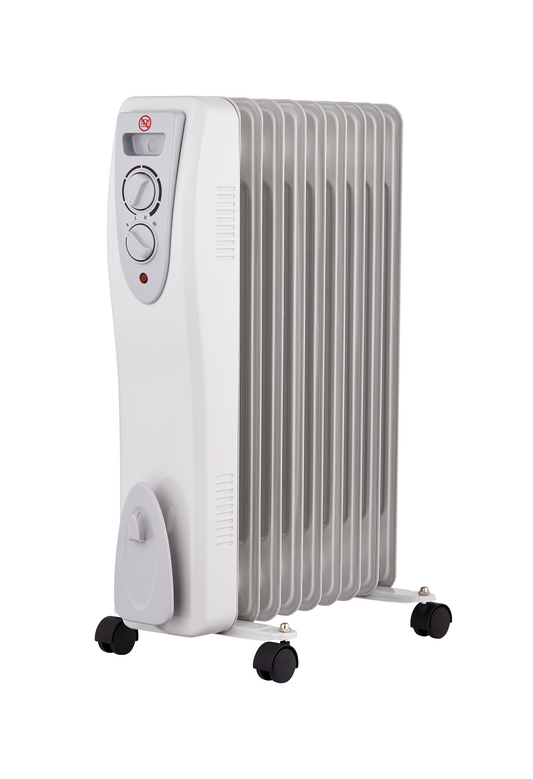 Radiador De Aceite Portatil, 2000 W, Termostato Ajustable, Haverland Denver22_0