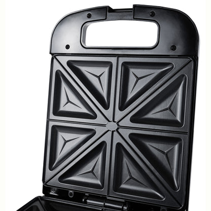 Sandwichera, 4 Sandwiches, Placas Antiadherentes, Tostado Perfecto, Acero Inoxidable, Compacta Adler Ad3055 2000w_5