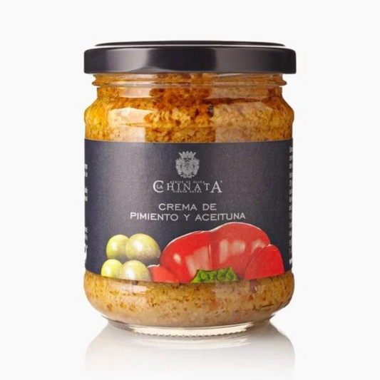 Creme de Pimentos e Azeitonas Verdes 180 gr La Chinata