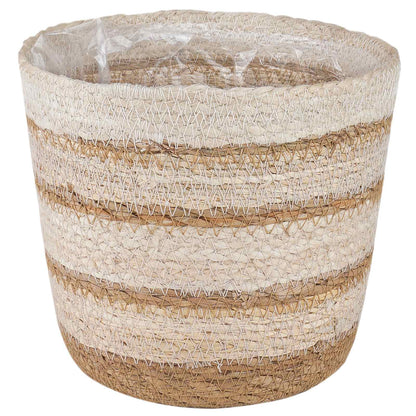 3 Uds. Natural, Y Beige Ø26 X 19 Cm 100% Hierba Marina_3